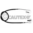 CAUTEX 028361 - Tirette à câble, frein de stationnement