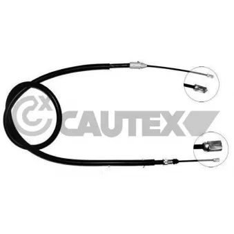Tirette à câble, frein de stationnement CAUTEX OEM 7700432012