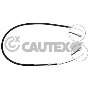Tirette à câble, frein de stationnement CAUTEX OEM 8200035047