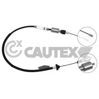 CAUTEX 028376 - Tirette à câble, commande d'embrayage