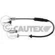 CAUTEX 028449 - Tirette à câble, commande d'embrayage