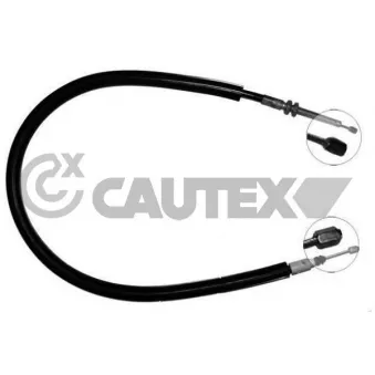 Tirette à câble, frein de stationnement CAUTEX OEM 7700812525