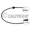 Câble flexible de commande de compteur CAUTEX [030157]