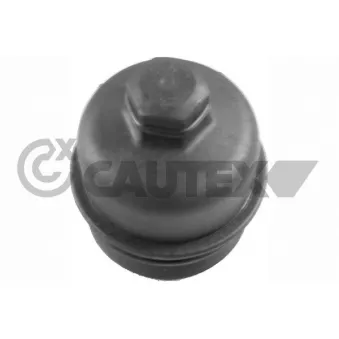 Couvercle, boîtier du filtre à huile CAUTEX 031594 pour CITROEN BERLINGO 1.6 HDI - 109cv