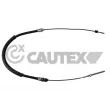 CAUTEX 035808 - Tirette à câble, frein de stationnement