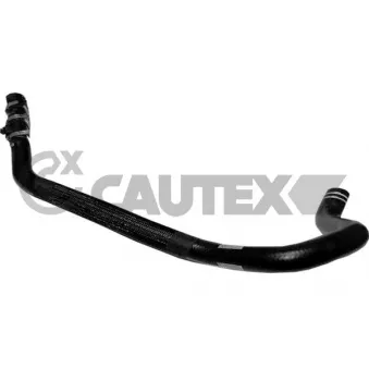 Tuyau, échangeur de chaleur (chauffage) CAUTEX OEM 1342726080