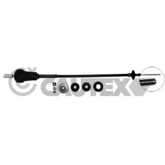 Tirette à câble, commande d'embrayage CAUTEX OEM 2150E0