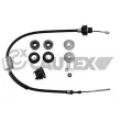 CAUTEX 038053 - Tirette à câble, commande d'embrayage