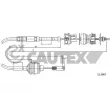 CAUTEX 038221 - Tirette à câble, commande d'embrayage