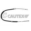 CAUTEX 038237 - Tirette à câble, frein de stationnement