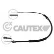 CAUTEX 038241 - Tirette à câble, frein de stationnement