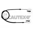 CAUTEX 038243 - Tirette à câble, frein de stationnement