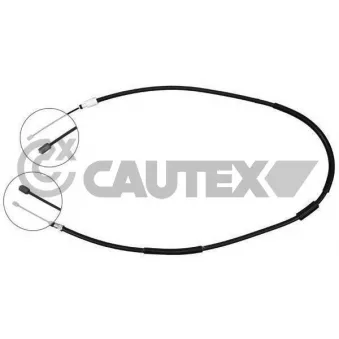 Tirette à câble, frein de stationnement CAUTEX OEM 9628847180