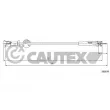 Câble flexible de commande de compteur CAUTEX [038278]