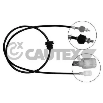 CAUTEX 038281 - Câble flexible de commande de compteur