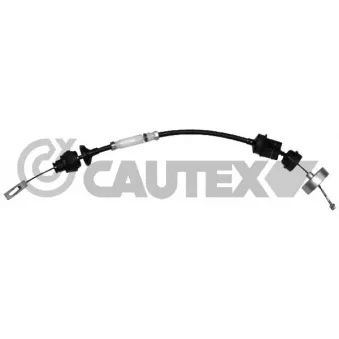 Tirette à câble, commande d'embrayage CAUTEX OEM 2150R2