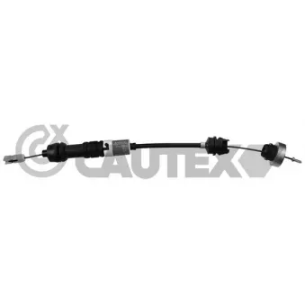 Tirette à câble, commande d'embrayage CAUTEX 038400