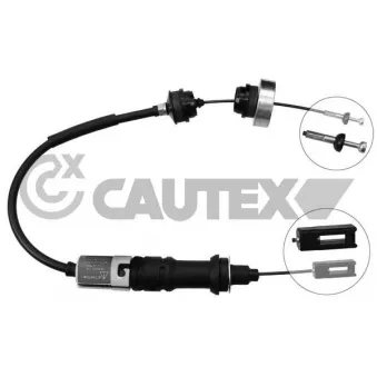Tirette à câble, commande d'embrayage CAUTEX OEM 2150J0