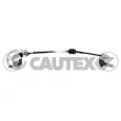 CAUTEX 038464 - Tirette à câble, commande d'embrayage