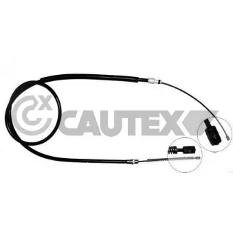 CAUTEX 038472 - Tirette à câble, frein de stationnement