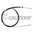 CAUTEX 038487 - Tirette à câble, frein de stationnement
