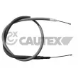 CAUTEX 038489 - Tirette à câble, frein de stationnement