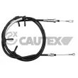 CAUTEX 038493 - Tirette à câble, frein de stationnement