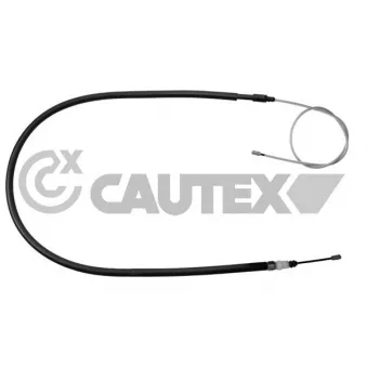 Tirette à câble, frein de stationnement CAUTEX OEM 9650902680