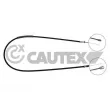 CAUTEX 038518 - Tirette à câble, frein de stationnement