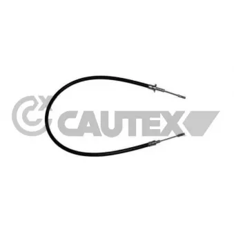 Tirette à câble, commande d'embrayage CAUTEX 048149