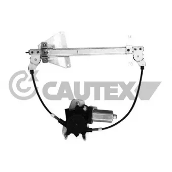 Lève-vitre arrière gauche CAUTEX 067035
