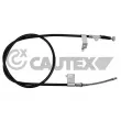 CAUTEX 069003 - Tirette à câble, frein de stationnement