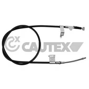 Tirette à câble, frein de stationnement CAUTEX OEM 3653170J10