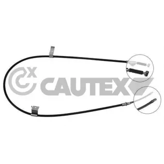 Tirette à câble, frein de stationnement CAUTEX OEM 3653070J10