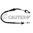 Tirette à câble, commande d'embrayage CAUTEX [069011]