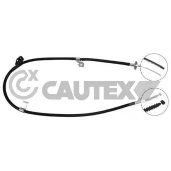 Tirette à câble, frein de stationnement CAUTEX OEM 365310M010