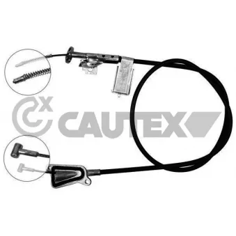 CAUTEX 069077 - Tirette à câble, frein de stationnement