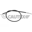 CAUTEX 069103 - Tirette à câble, frein de stationnement