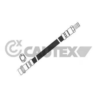 Flexible de frein CAUTEX 080234 pour FORD FOCUS ST170 - 173cv