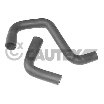 Tuyau, échangeur de chaleur (chauffage) CAUTEX OEM 6596757