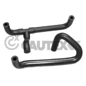 Tuyauterie, vanne EGR CAUTEX OEM 1007797
