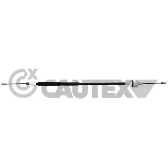 CAUTEX 081312 - Tirette à câble, commande d'embrayage