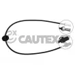 Câble flexible de commande de compteur CAUTEX [085111]