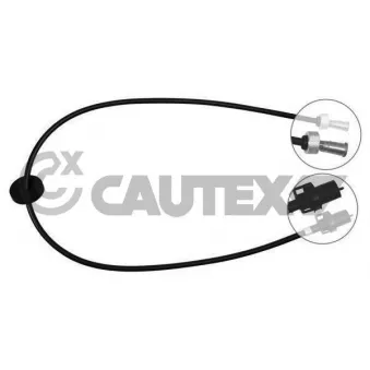 CAUTEX 085111 - Câble flexible de commande de compteur