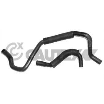 Tuyau, échangeur de chaleur (chauffage) CAUTEX OEM 7T1618K582BC