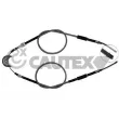 CAUTEX 087010 - Tirette à câble, frein de stationnement
