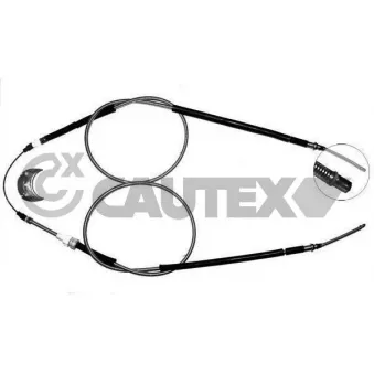 Tirette à câble, frein de stationnement CAUTEX OEM 6199522
