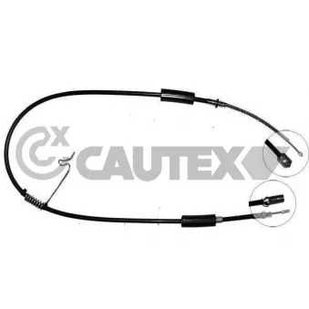 Tirette à câble, frein de stationnement CAUTEX OEM 4331046