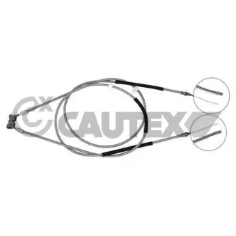 Tirette à câble, frein de stationnement CAUTEX OEM 1107631
