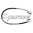 CAUTEX 088052 - Tirette à câble, frein de stationnement